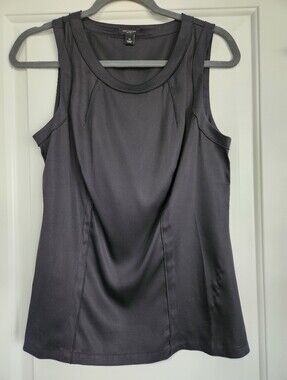 Ann Taylor Black Sleeveless Top